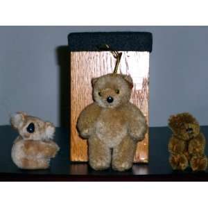  Set of 3 Teddy Bear Tree Ornaments 