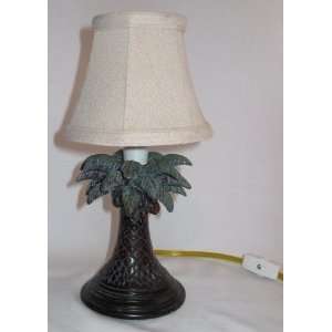    Decorative Small Palm Tree Lamp 10 in Tall 