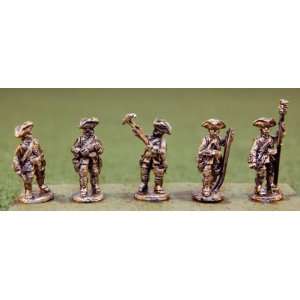   15mm French and Indian War British Artillery Crews (12) Toys & Games