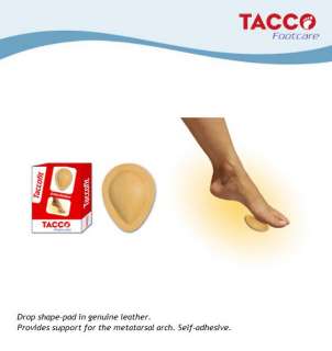 Tacco 607 Taccofit Self Adhesive Leather Metatarsal Pad  