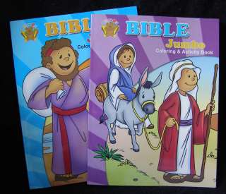 Bible Coloring Books   Jumbo  