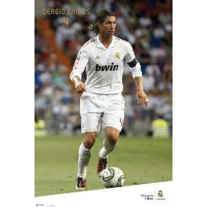  Sergio Ramos Real Madrid Poster   Season 11/12, Ships from 