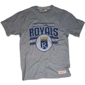   City Royals Distressed Logo Tailored T Shirt (Grey)