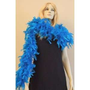 Feather Boa Sky Blue Mardi Gras Masquerade Halloween Costume Fashion 