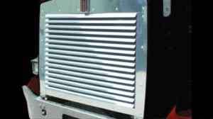 Kenworth T800 SS Hood Grill with 16 Louvers  