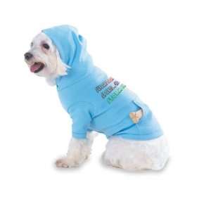   STORM Fan Hooded (Hoody) T Shirt with pocket for your Dog or Cat LARGE