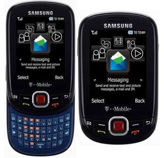 New Samsung SGH T359 Blue (T Mobile) 3G GPS Cellular Phone black 