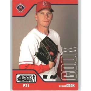  2002 Upper Deck 40 Man #10 Dennis Cook   Anaheim Angels 