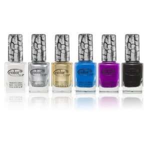  Color Club Fractured Nail Polish   All 6 Fractured Colors 