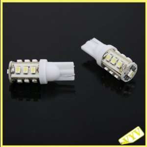  2x Super White T10 Wedge Led Light Bulbs 1206 Smd 13led 