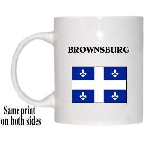    Canadian Province, Quebec   BROWNSBURG Mug 