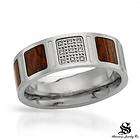 RUSSELL SIMMONS New Gentlemens Ring With Clean Diamonds Retail  $290