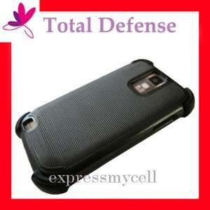 BLACK Impact Defense Case Cover 4 T Mobile TELUS SAMSUNG 4G GALAXY S 