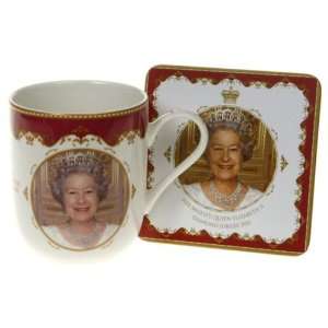  HRH Queen Elizabeth Diamond Jubilee 1952 2012 Mug 