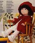 SWEETIE PIE DOLL**PATTERN*​* FROM MAGAZINE MCCAL​LS DEC 1989