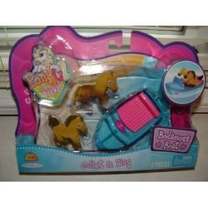   Criollo & AVRIL Avelgnese ponies in Bodacious Boat Toys & Games