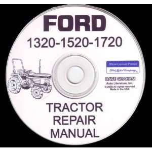  1984 1995 FORD 1320 1520 1720 TRACTOR Service Manual CD 
