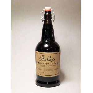 Bubbys Ginger Ale Syrup  Grocery & Gourmet Food