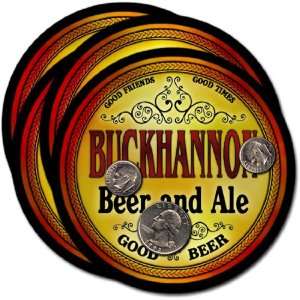 Buckhannon, WV Beer & Ale Coasters   4pk 