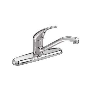   Swivel Spout Kitchen Faucet with 1.5 gpm Aerator Less Side Spray