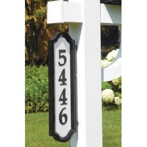   Richfield Home Address Multiple Mount Plaque Patio, Lawn & Garden