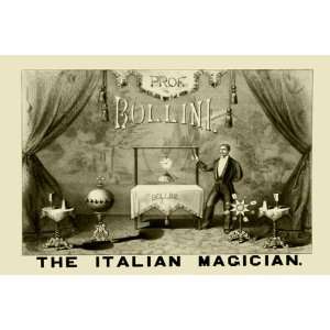  Professor Bollini; The Italian Magician 24X36 Giclee Paper 