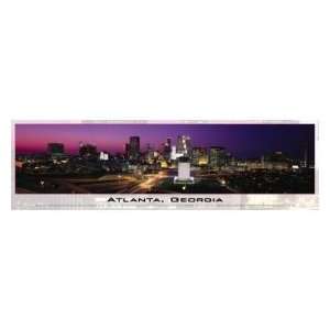   Atlanta   750pc Panoramic Jigsaw Puzzle by Buffalo Games Toys & Games