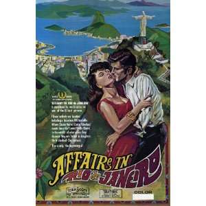 Affaire in Rio de Janeiro Movie Poster (11 x 17 Inches 