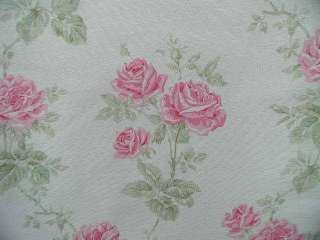 Vintage Cath Kidston Sussex Rose Pink Linen Union Long Ago Retired 1 