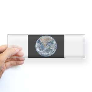  Bumper Sticker Clear Earth in HD from 2012 Satellite Photo 