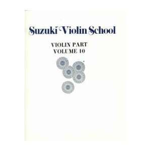  Suzuki Violin School Violin Part, Vol. 10 Musical 