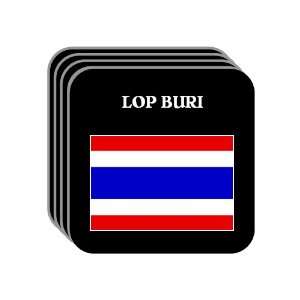  Thailand   LOP BURI Set of 4 Mini Mousepad Coasters 
