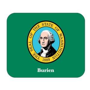  US State Flag   Burien, Washington (WA) Mouse Pad 
