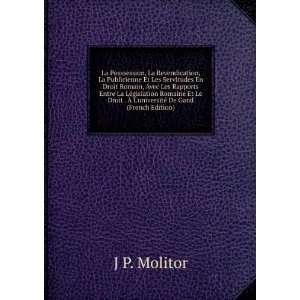   © De Gand (French Edition) J P. Molitor  Books
