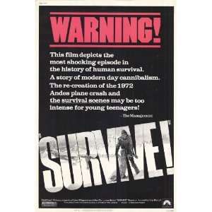  Survive (1976) 27 x 40 Movie Poster Style A