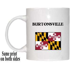  US State Flag   BURTONSVILLE, Maryland (MD) Mug 