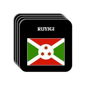  Burundi   RUYIGI Set of 4 Mini Mousepad Coasters 