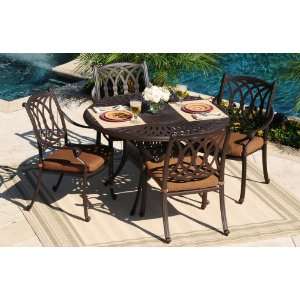  The Moneta Collection 4 Person All Welded Cast Aluminum 