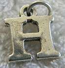 Sterling Silver Charm H 925 Jewelers Mark