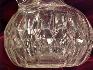 EAPG 1903 SUNK HONEYCOMB or CORONA GLASS CRUET McKee  