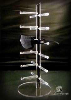 Deluxe Sunglass Display Stands Case Rack 4 pairs Holder  