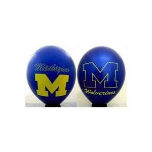  University of Michigan Wolverines Latex Balloons 