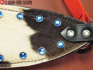 315 BRONC RODEO SHOW HORSE HALTER HAIR ON CRYSTALS FULL  