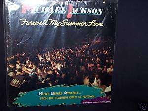 MICHAEL JACKSON FAREWELL MY SUMMER LOVE 84 LP SEALED  