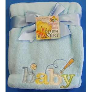 Owen Super Soft Baby Blanket, Blue Baby
