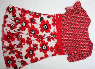 GIRLS RED SUMMER DRESS  JUSTICE  SIZE 10  