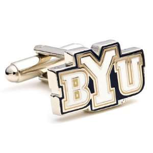 BYU Cougars Cufflinks/Stainless Steel