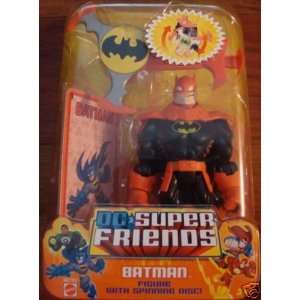  Fisher Price DC Super Friends Batman Figure with Spinning 