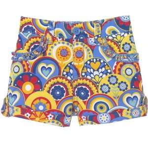  The Childrens Place Girls Printed Cuffed Shorts Sizes 6m 