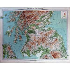    Map Southern Scotland Arran Perth Islay Mull Firth